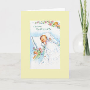 Vintage - på Baby juldag, Kort
