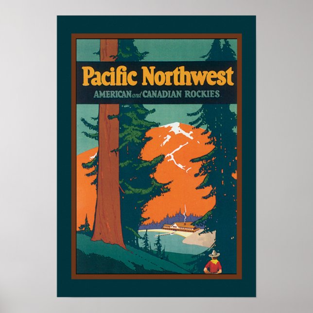 Vintage Pacific Northwest Poster (Framsidan)