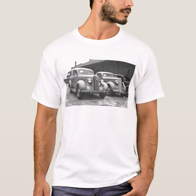 Vintage Packards Tee Shirt (Framsida)