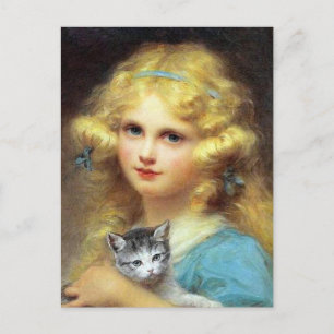 Vintage Painting by E. Cabane Vykort
