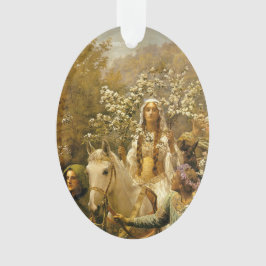 Vintage Painting Queen Guineveres May
