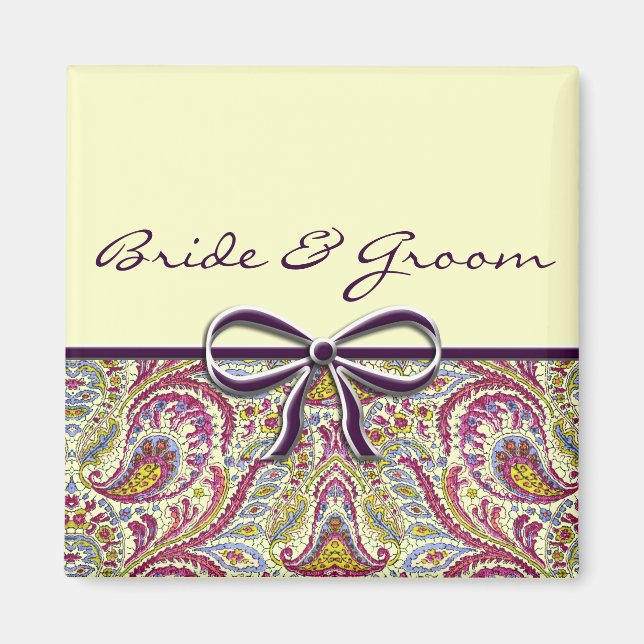 Vintage Paisley Magnet (Framsidan)