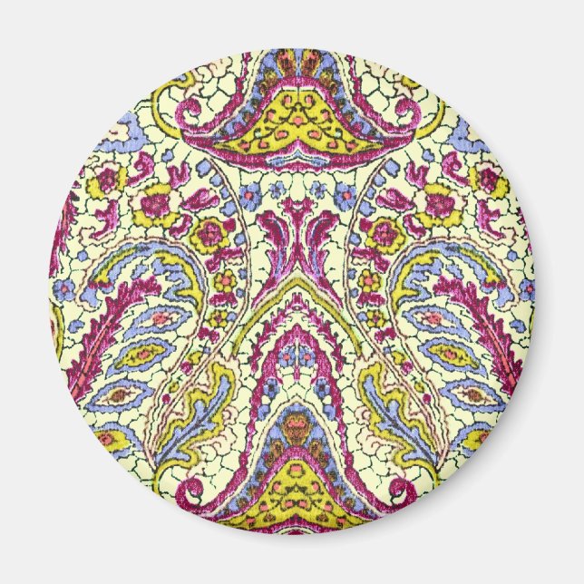 Vintage Paisley Magnet (Framsidan)