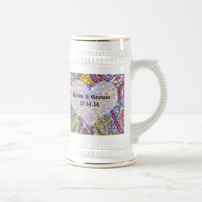 Vintage Paisley Sejdel (Höger)