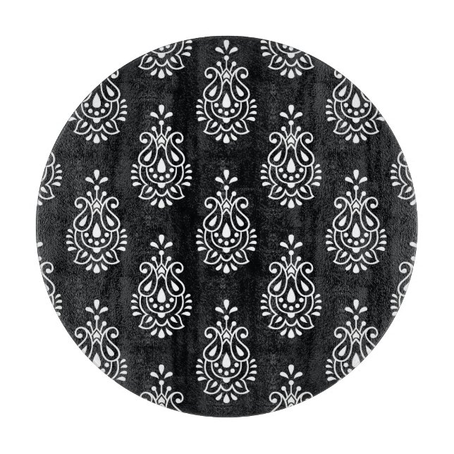 Vintage paisley, sömlös elegant mönster. (Framsidan)