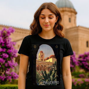 Vintage Palermo Siciliens turistresa T Shirt