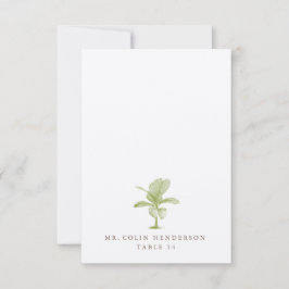 Vintage Palm Destination Beach Bordskort