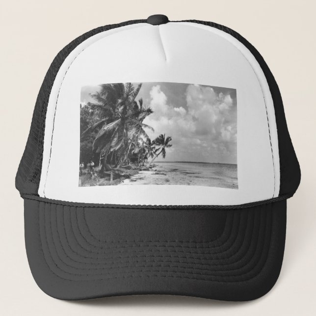Vintage Palm Trees Cool Keps (Framsida)