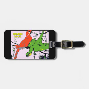 Vintage Panama Canal Travel Bagagebricka