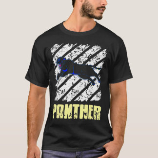 Vintage Panther Cat för närvarande T Shirt