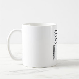 Vintage Pappa Amerikansk Flagga Vektor Design_1 Kaffemugg