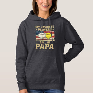 Vintage Pappa Baseball Softboll Spelare Tröja Desi