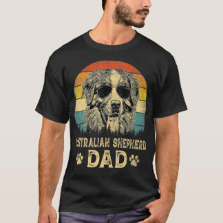 Vintage Pappa Hundälskare Far T Shirt