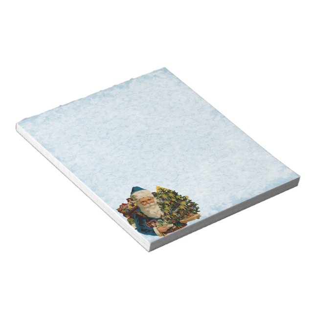 Vintage Pappa jul Anteckningsblock (Vinklad)