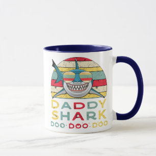 Vintage Pappa Shark "Doo Doo Doo" Mugg