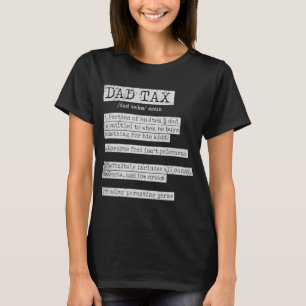 Vintage Pappa Skattedefinition Manar Fars dag 9 T Shirt