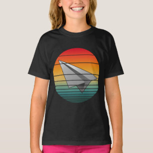Vintage Pappersflygplan T Shirt