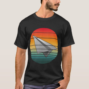 Vintage Pappersflygplan T Shirt