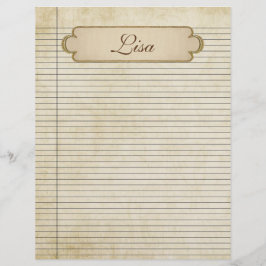 Vintage Papprare Linjer