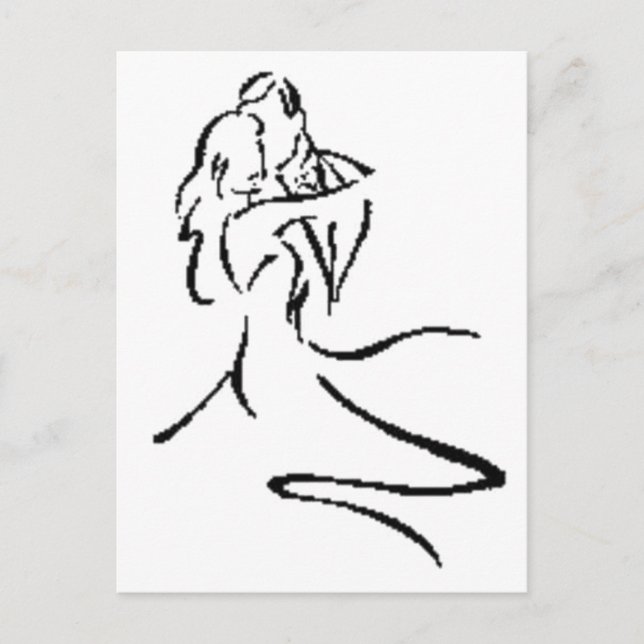 Vintage par Dancing Vykort (Framsida)