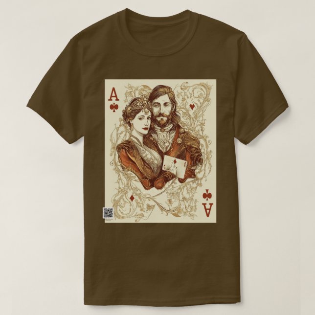 Vintage par-kortfack t shirt (Design framsida)