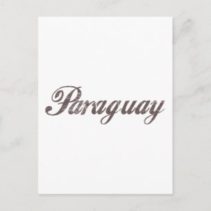 Vintage Paraguay Vykort