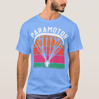Vintage Paramotoring Pilot Retro Paramotor PPG Han T Shirt