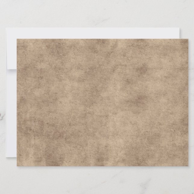 Vintage Parchment Antique Papper Background Anpass (Framsida)