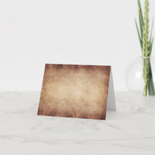 Vintage Parchment Antique Papper Background Anpass Kort