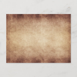 Vintage Parchment Antique Papper Background Anpass Vykort