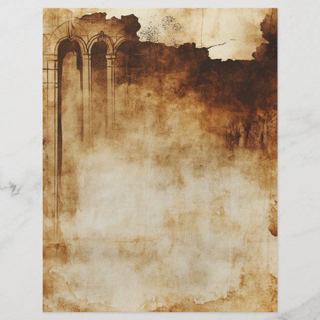 Vintage Parchment Christian Bible Prayer Journal (Framsida)