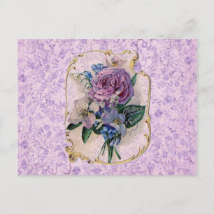 Vintage Parfym och vykort