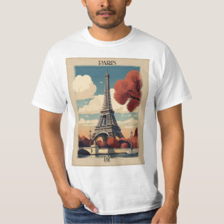 Vintage Paris: A Classic Souvenir T-shirt