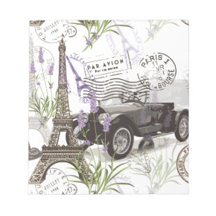 Vintage Paris Anteckningsblock