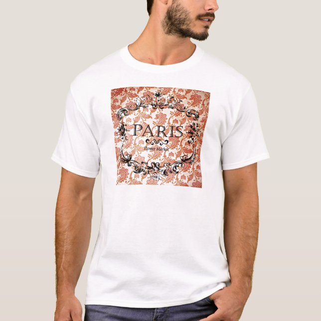 Vintage Paris Damask Tee (Framsida)