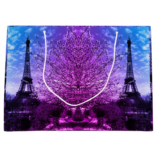 Vintage Paris Eiffel Torn (Framsidan)