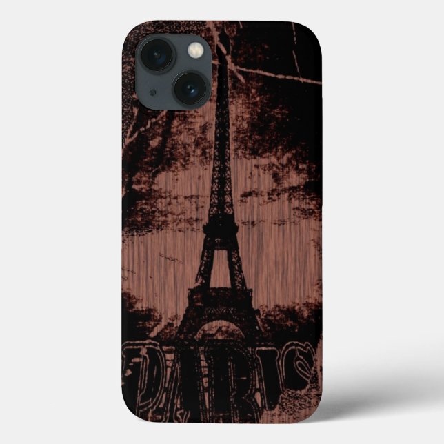 Vintage Paris Eiffel Torn 2 (Baksida)