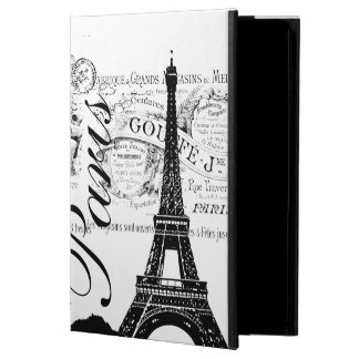 Vintage Paris & Eiffel torn iPad Air Skal
