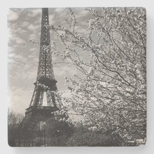 Vintage Paris Eiffel Torn Stenunderlägg
