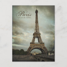 Vintage Paris Eiffel Torn