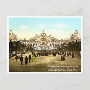 Vintage Paris Exposition 1900 Vykort