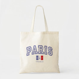 Vintage Paris Frankrike College stil Tygkasse