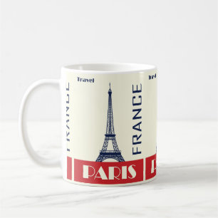 Vintage Paris, Frankrike: Resor Kaffemugg