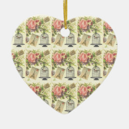 Vintage Paris Fransk Tema Ornament Dekoration