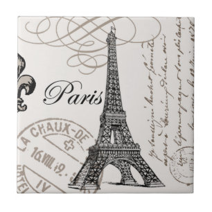 Vintage Paris...kakelplatta Kakelplatta