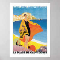 Vintage Paris Lyon Mediterranean Travel