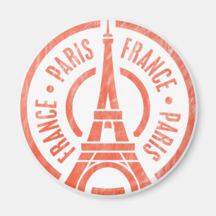 Vintage Paris Magnet