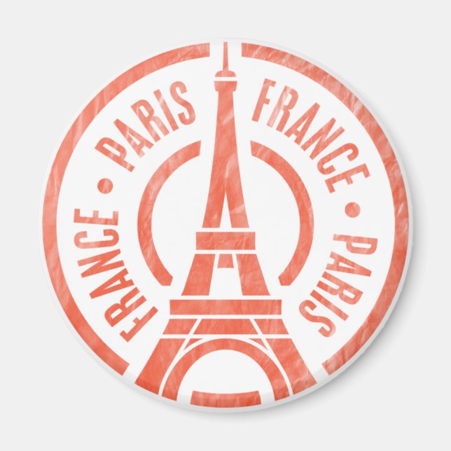 Vintage Paris Magnet (Framsidan)