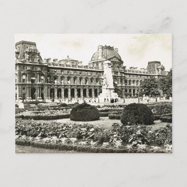 Vintage Paris, Paris, luftventil Vykort (Framsida)