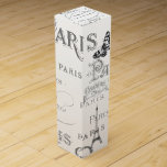 Vintage Paris Personlig Thmet White Bröllop Vinlåda<br><div class="desc">Paristemat Bröllopsfest Vin Box-redot som ska anpassas till dina händelsespecifikationer. Se fullt med matchande produkter i den här exklusiven och mer här... </div>
